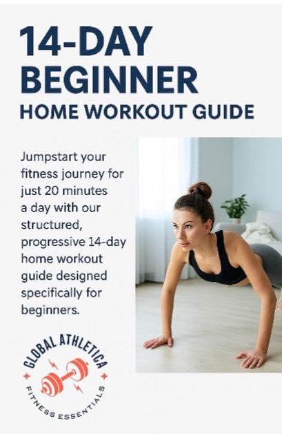 14-Day Beginner Home Workout Guide | No Equipment | PDF Download | Fitness for Men & Women | Home Workout Challenge