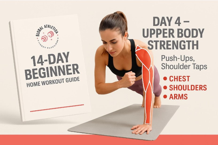 14-Day Beginner Home Workout Guide | No Equipment | PDF Download | Fitness for Men & Women | Home Workout Challenge